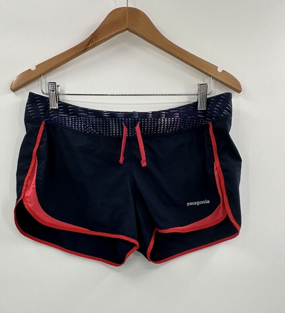Patagonia Lined Shorts Womens Blue Running Drawstring STY24652SP16 -medium